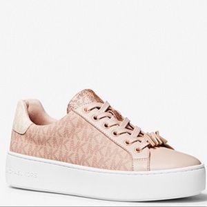 Michael Kors Poppy Color-Block Logo Sneaker